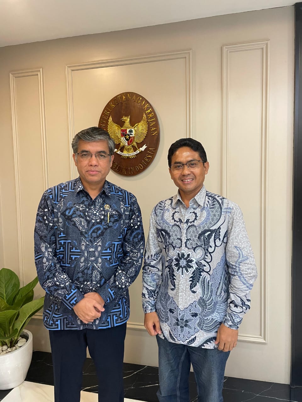 Audiensi Bersama Menteri Ketenagakerjaan